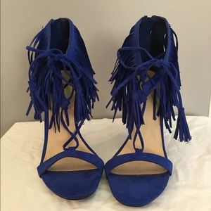 Lace up heels